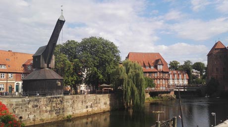 Alter Hafen in Lüneburg