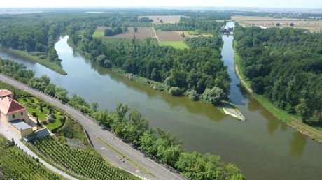 Moldau-Elbe-Mündung Melnik