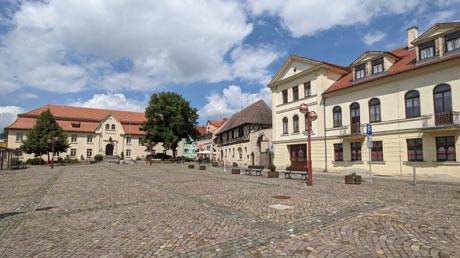 Nienburg (Saale) Marktplatz