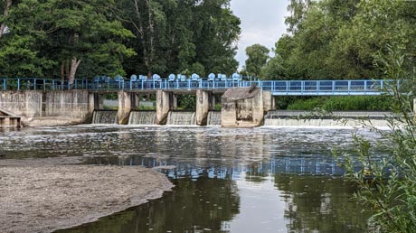 Bodewehr in Stafurt am Schtz