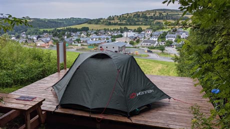 Trekkingplatz Büller Höhe bei Usseln