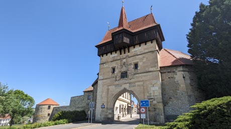 Stadttor Žateck Brna in Louny