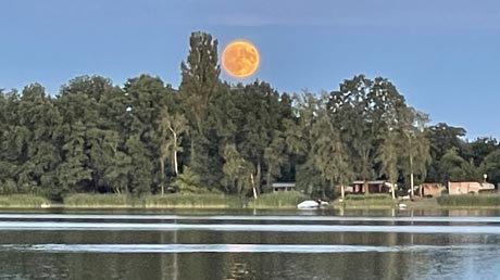 Hohennauener See und Mond